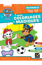 Mon coloriage magique pat'patrouille ms - 4 ans