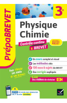 Prépabrevet - physique-chimie 3e - brevet 2025