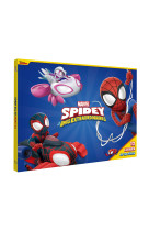 Spidey et ses amis extraordinaires - coffret - les 12 livres de tes héros - marvel