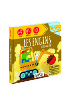 Livres sonores. les engins de chantier - n.e. 2023