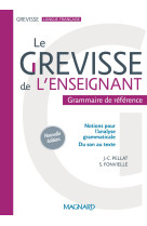 Le grevisse de l'enseignant - grammaire de référence