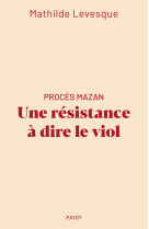 Procès mazan : une résistance à dire le viol