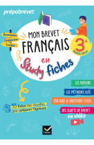 Mon brevet français en studyfiches - 3e - brevet 2025