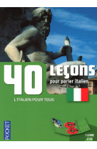 Coffret 40 leçons pour parler italien (livre + 2cd)