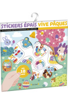 Stickers épais - vive pâques