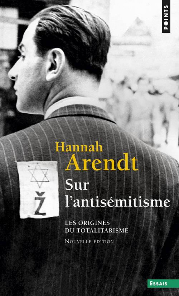 SUR L'ANTISEMITISME (NED) - ARENDT HANNAH - SEUIL