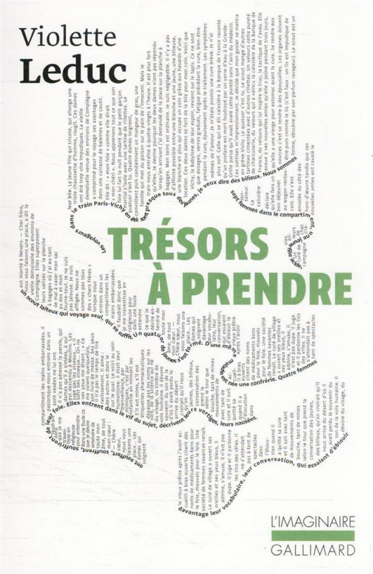 TRESORS A PRENDRE - LEDUC/BRIOUDE/FRANTZ - GALLIMARD