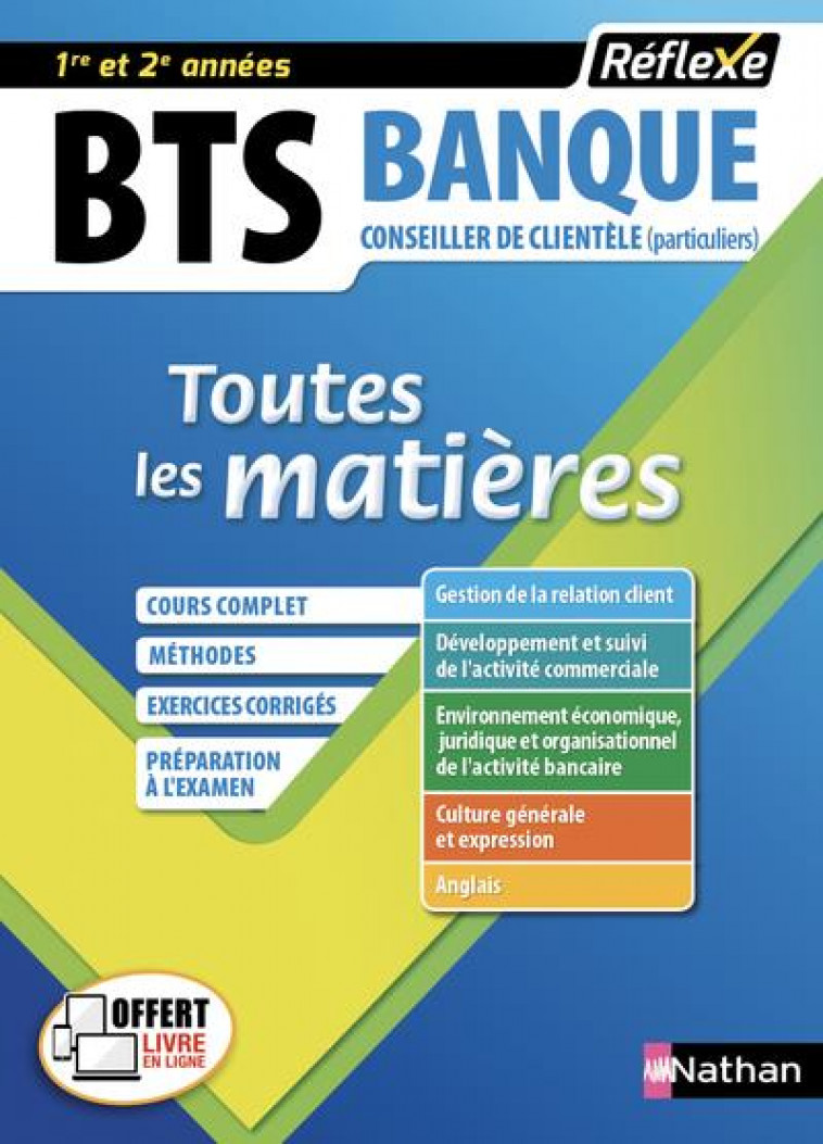BTS BANQUE OPTION CONSEILLER DE CLIENTELE PARTICULIERS (TOUTES LES MATIERES - REFLEXE N  18) - 2018 - ALBERTINO/ARTIGNAN - CLE INTERNAT