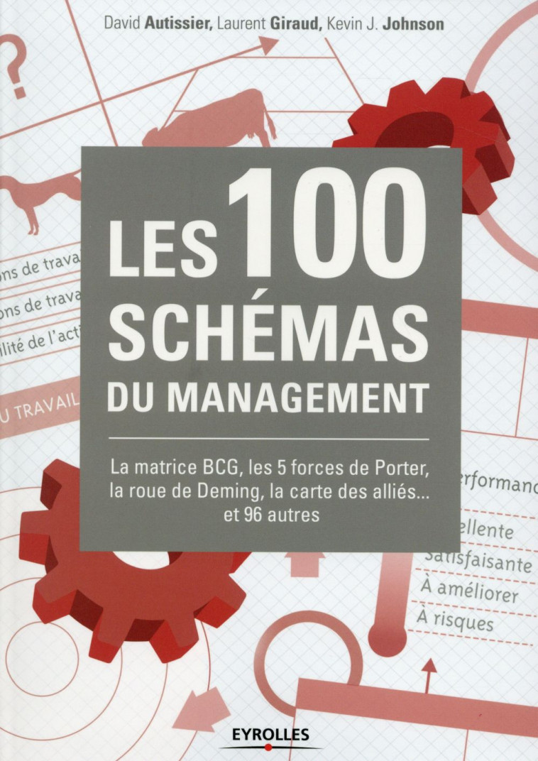LES 100 SCHEMAS DU MANAGEMENT LA MATRICE BCG  LES 5 FORCES DE PORTER  LA ROUE DE - AUTISSIER/GIRAUD - Eyrolles