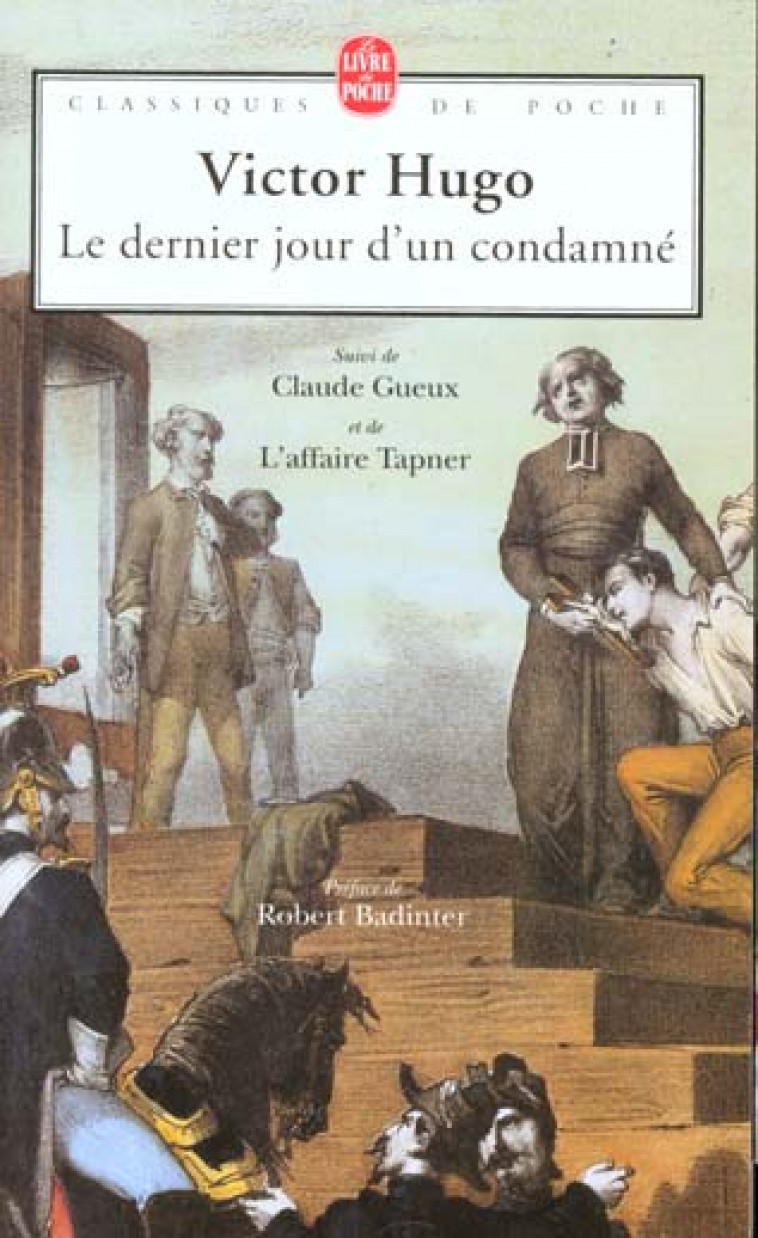 LE DERNIER JOUR D'UN CONDAMNE (LDP) - HUGO VICTOR - LGF/Livre de Poche