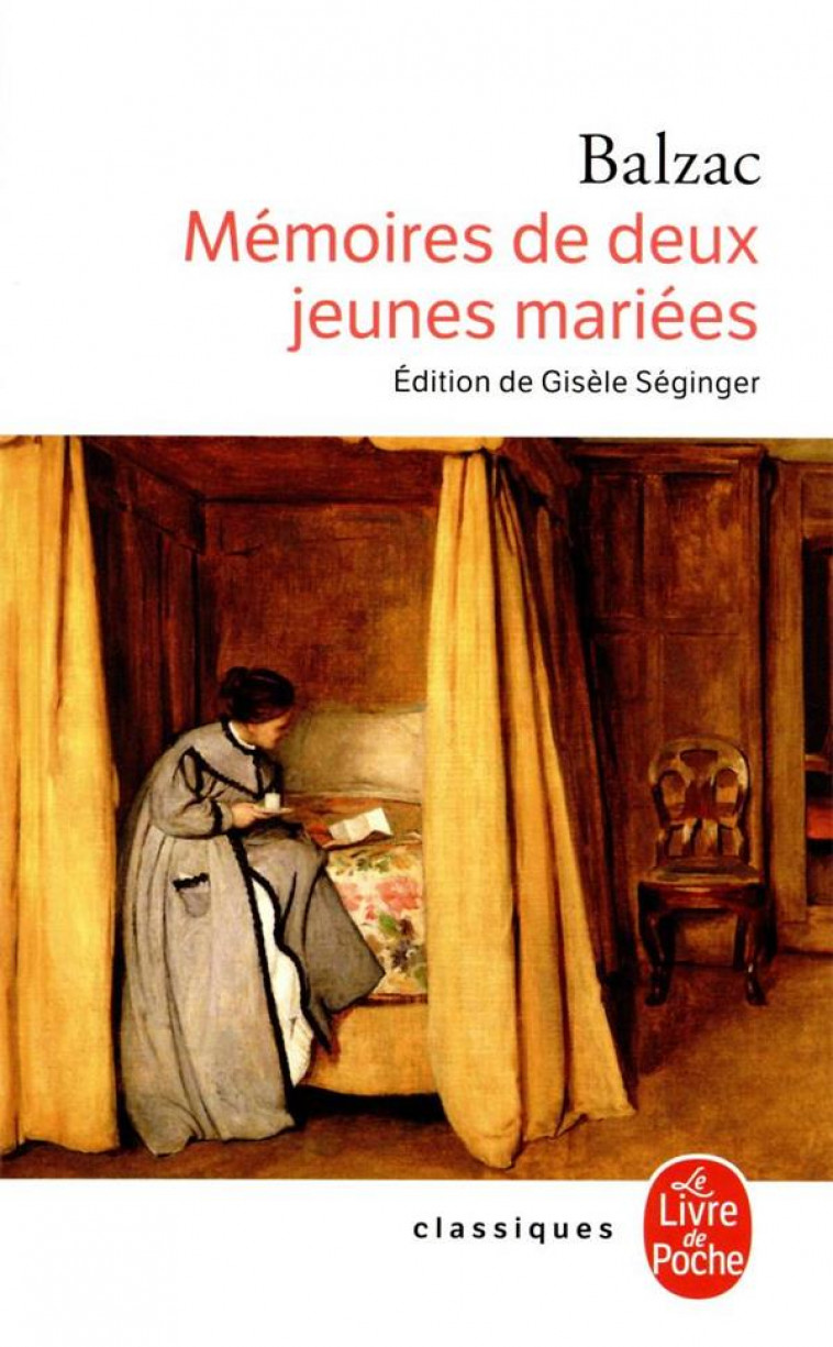 MEMOIRES DE DEUX JEUNES MARIEES - BALZAC HONORE - LGF/Livre de Poche