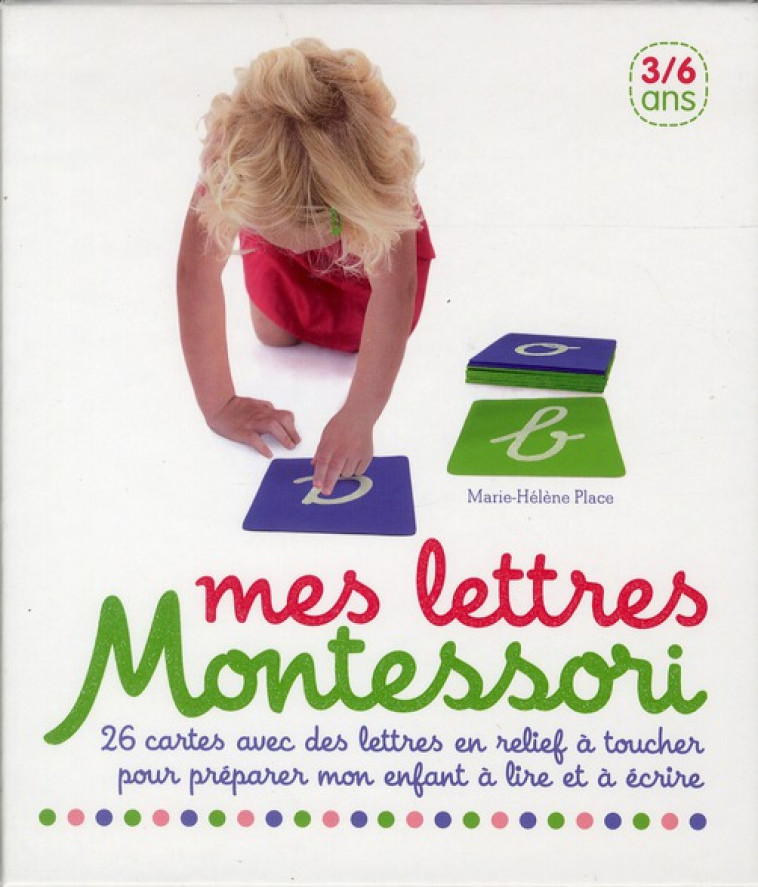 MES LETTRES MONTESSORI 3/6 ANS - PLACE MARIE-HELENE - NATHAN