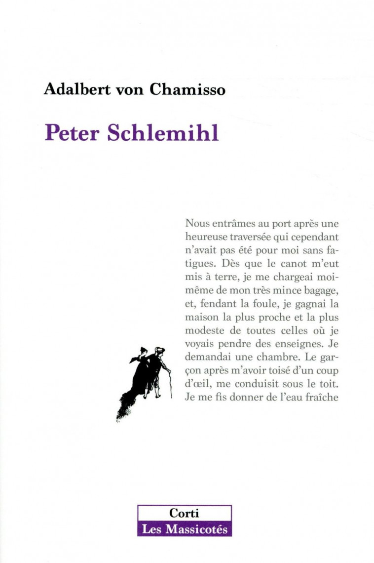 PETER SCHLEMIHL - CHAMISSO A V. - CORTI