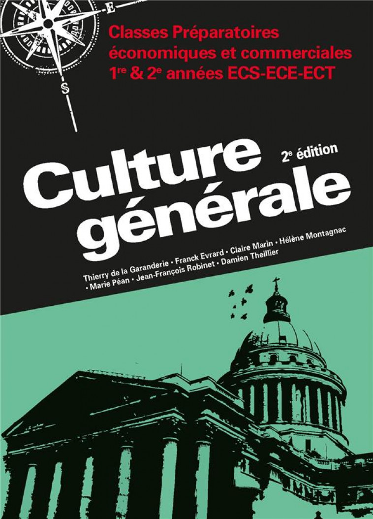CULTURE GENERALE 2E ED - DE LA GARANDERIE - Pearson