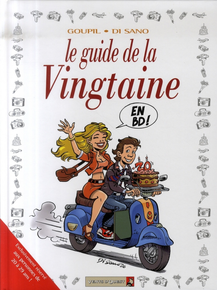 GUIDE DE LA VINGTAINE EN BD - GOUPIL/DI SANO - VENTS D'OUEST