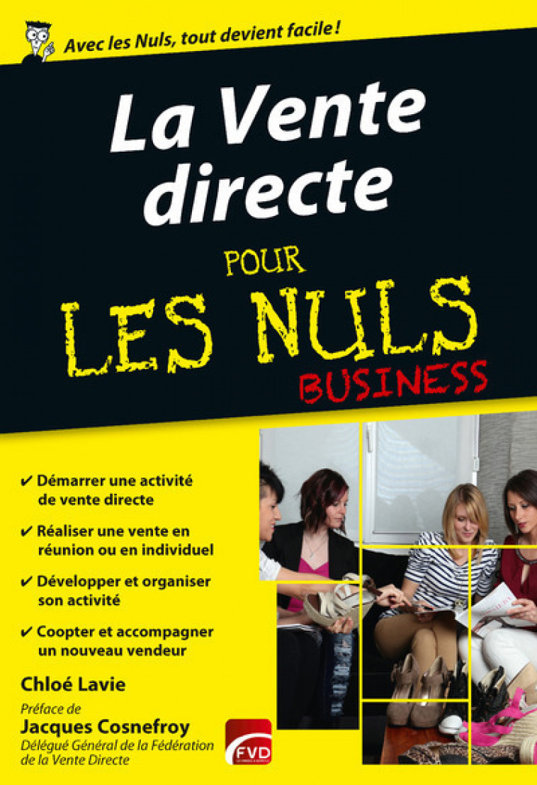 LA VENTE DIRECTE POCHE POUR LES NULS BUSINESS - LAVIE/COSNEFROY - First Editions