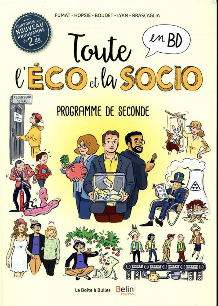 TOUTE L'ECO ET LA SOCIO EN BD 2NDE - T4 - FUMAT/BOUDET/TOUTOUS - NC