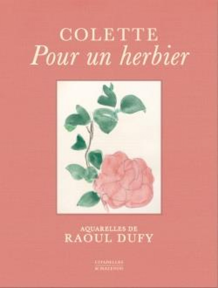 POUR UN HERBIER - COLETTE, AQUARELLES DE RAOUL DUFY - COLETTE - CITADELLES
