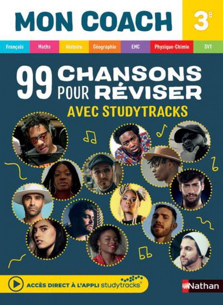 99 CHANSONS POUR REVISER AVEC STUDYTRACKS - 3EME - COLLECTIF - NC
