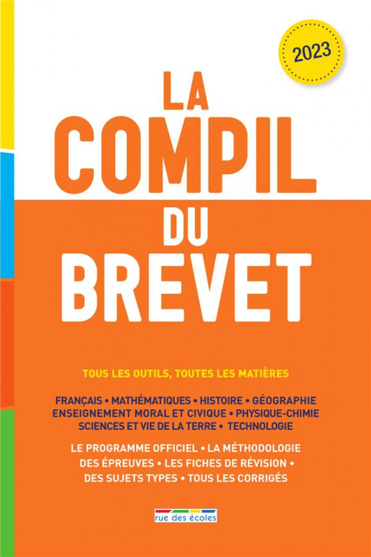 LA COMPIL DU BREVET 2023 - COLLECTIF - ANNALES-RDECOLE