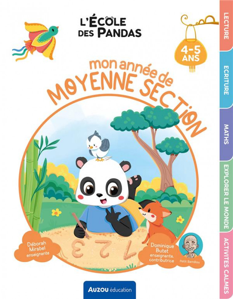 L-ECOLE DES PANDAS - MON ANNEE DE MOYENNE SECTION - BUTET/MIRABEL - PHILIPPE AUZOU