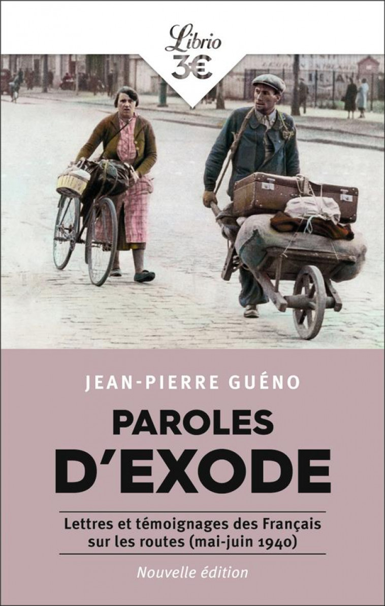 PAROLES D-EXODE - GUENO JEAN-PIERRE - J'AI LU