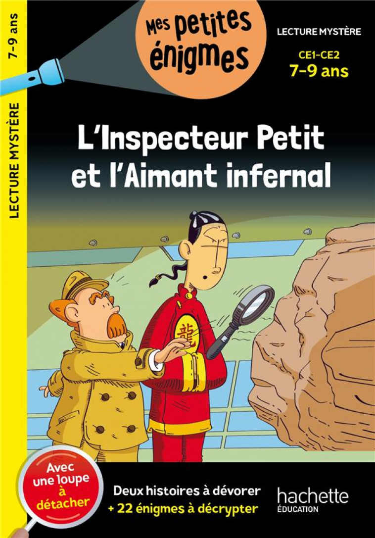 L-INSPECTEUR PETIT ET L-AIMANT INFERNAL CE1 ET CE2 - COLLECTF - HACHETTE