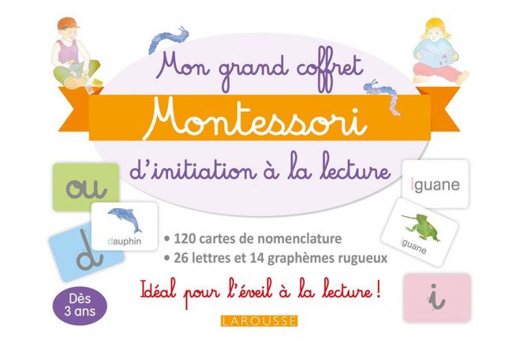 MON COFFRET MONTESSORI INITIATION LECTURE - COLLECTIF - LAROUSSE