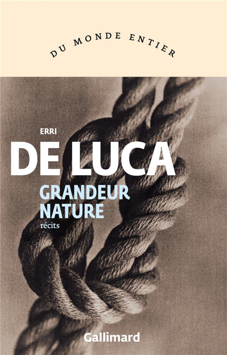GRANDEUR NATURE - DE LUCA ERRI - GALLIMARD