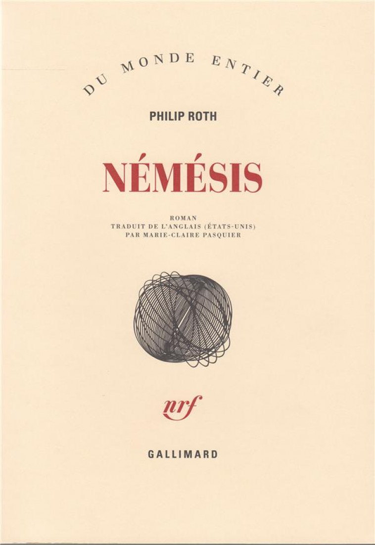 NEMESIS - ROTH PHILIP - GALLIMARD