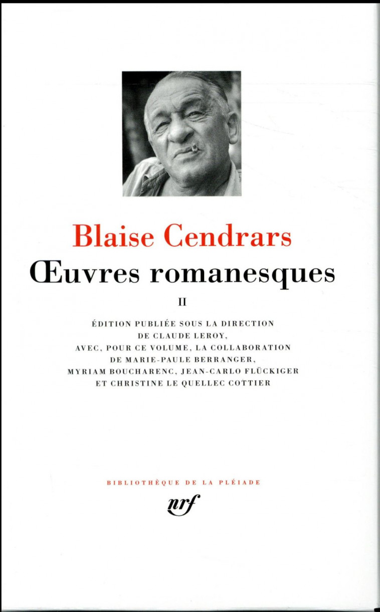 OEUVRES ROMANESQUES T2 - CENDRARS BLAISE - Gallimard