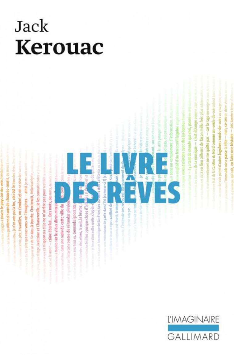 LE LIVRE DES REVES - KEROUAC JACK - GALLIMARD