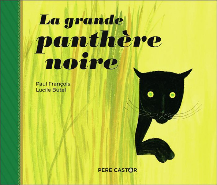 LA GRANDE PANTHERE NOIRE - BUTEL/FRANCOIS - FLAMMARION
