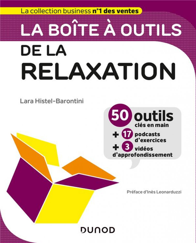 LA BOITE A OUTILS DE LA RELAXATION - HISTEL-BARONTINI L. - DUNOD