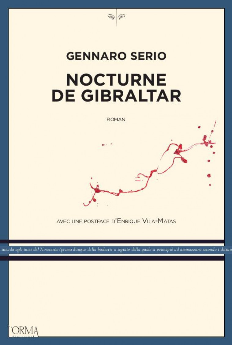 NOCTURNE DE GIBRALTAR - SERIO/VILA-MATAS - NC