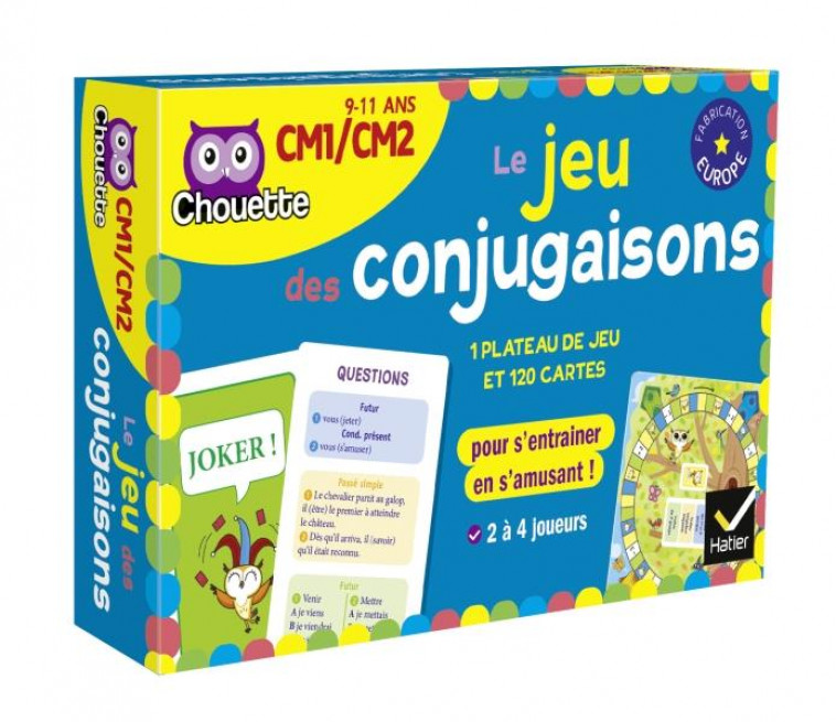 LE JEU DES CONJUGAISONS CM1-CM2 - DOMERGUE/IRIBARNE - HATIER SCOLAIRE