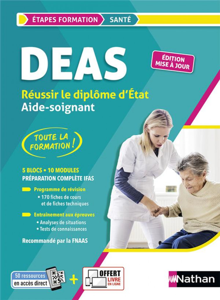 REUSSIR LE DEAS REUSSIR LE DIPLOME AIDE-SOIGNANT - 2023 - REBIH/SEON - CLE INTERNAT