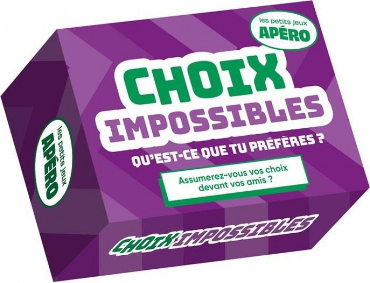 PETIT APERO - CHOIX IMPOSSIBLES - ELO - NC