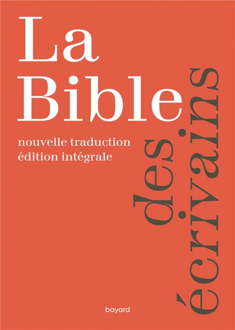 LA BIBLE, NOUVELLE TRADUCTION - BOYER/COLLECTIF - BAYARD CULTURE