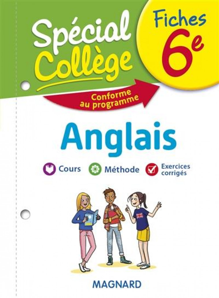 SPECIAL COLLEGE FICHES ANGLAIS 6EME - COLLECTIF - MAGNARD