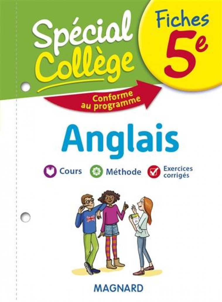 SPECIAL COLLEGE FICHES ANGLAIS 5EME - GRAVIL CATHERINE - MAGNARD