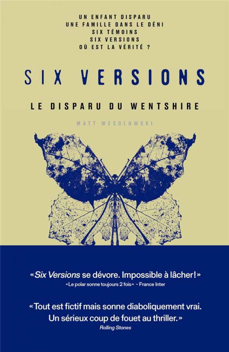 SIX VERSIONS - TOME 3 LA DISPARUE DU WENTSHIRE - WESOLOWSKI MATT - ARENES