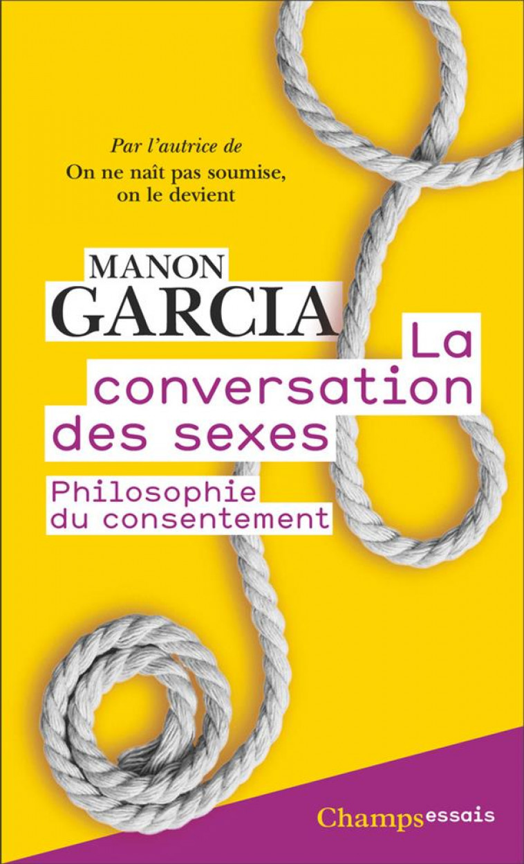 LA CONVERSATION DES SEXES - GARCIA MANON - FLAMMARION