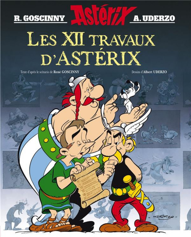 DOUZE TRAVAUX D-ASTERIX ALBUM ILLUSTRE - GOSCINNY/UDERZO - Hachette