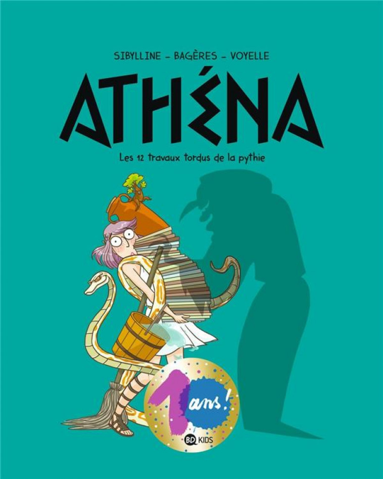 ATHENA, TOME 04 - ATHENA 4 - LES 12 TRAVAUX TORDUS DE LA PYTHIE - XXX - BAYARD JEUNESSE