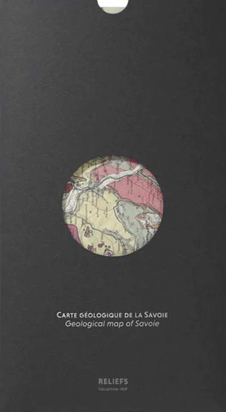 CARTE -  CARTE GEOLOGIQUE DE LA SAVOIE - GEOGRAPHIE NOSTALGI - MORET LEON - RELIEFS