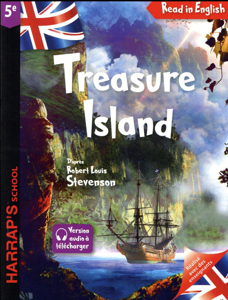 TREASURE ISLAND - READ IN ENGLISH 5EME - COLLECTIF - Harrap 's