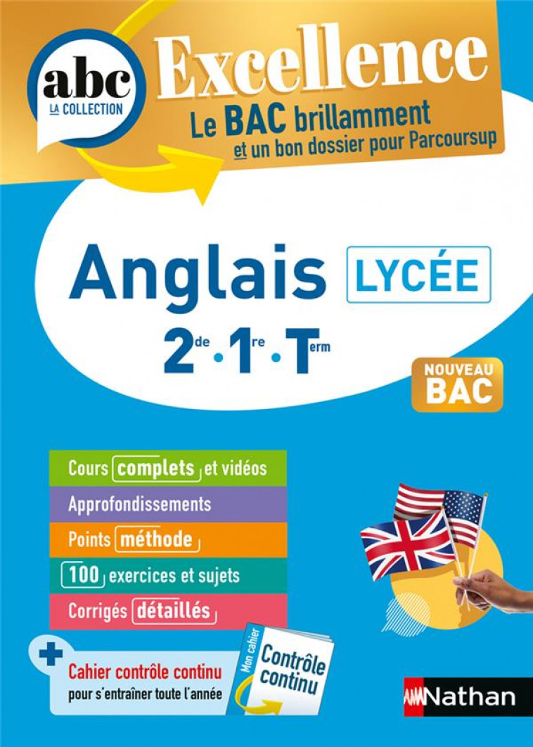 ABC BAC EXCELLENCE ANGLAIS COMPIL 2NDE/1ERE/TERM - BROUTEELE-GUILLE C. - CLE INTERNAT