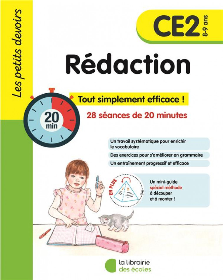 LES PETITS DEVOIRS - REDACTION CE2 (2024) - DECKER PERRINE - ECOLES PARIS