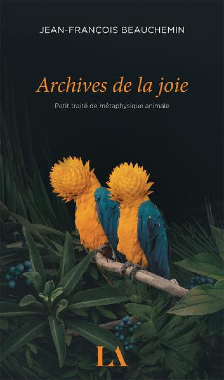 ARCHIVES DE LA JOIE - BEAUCHEMIN - QUEBEC AMERIQUE